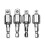 (10mm,3/8)14" 38" Hex Shank Drill Bit Wrench Socket Adapter Drive Ratchet Tool Extension 5