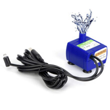 Pet Water Fountain Pump Replacement for Cats, Quiet Low Voltage Energy Saving, 5.9ft Cable
