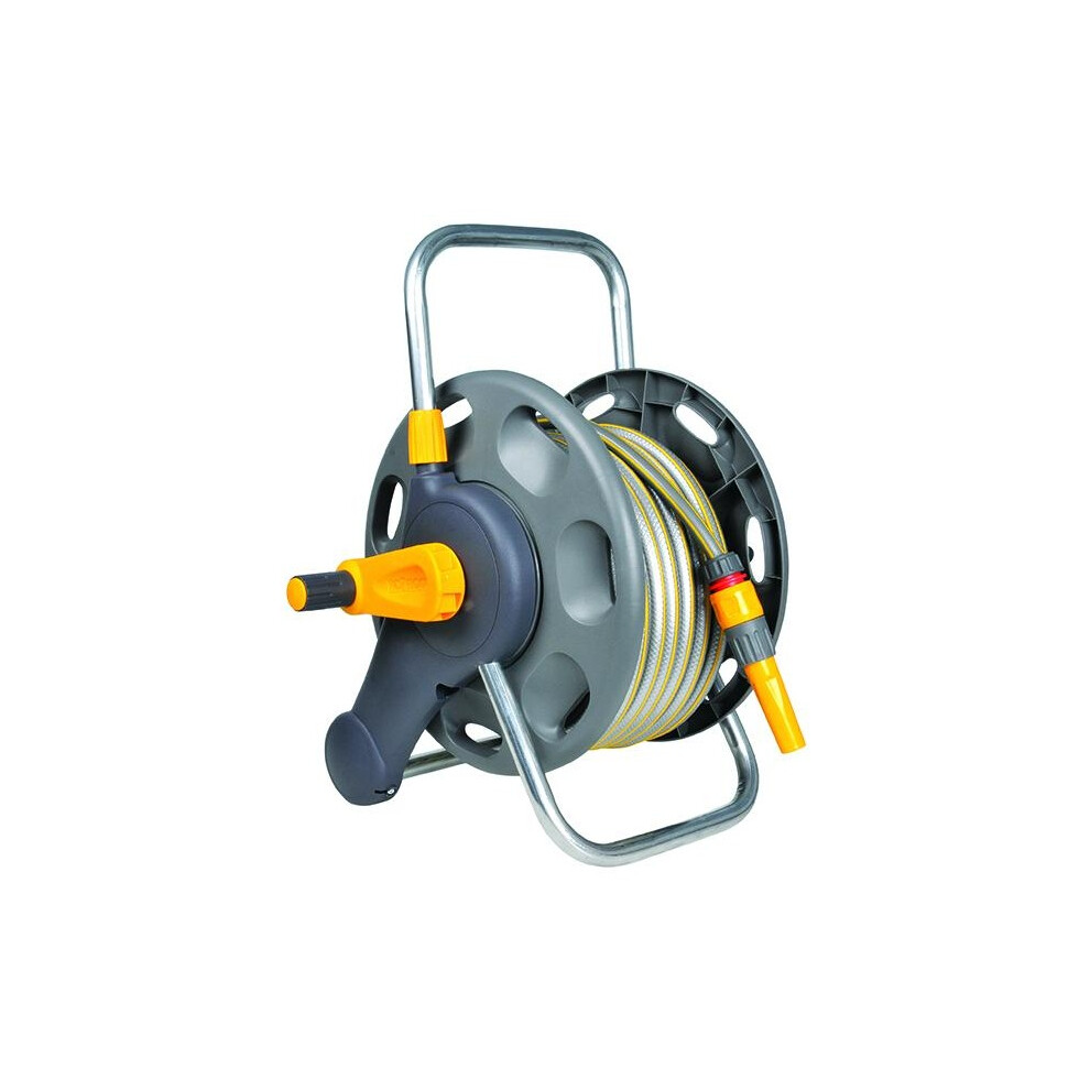 Hozelock 2431 Assembled Hose Reel & 25M Of 12.5Mm Hose