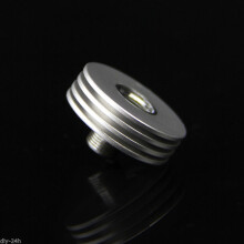 (White)Elektronischer Vernebler Kühlsockel Aluminium 22 mm Kühlkörper Adapter Mehrfarbig
