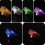 (Blue)Electronic Nebulizer Cooling Base Aluminum 22mm Heat Sink Multicolor Adapter 7