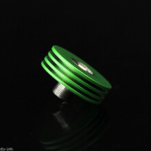 (Green)Elektronischer Vernebler Kühlsockel Aluminium 22 mm Kühlkörper Adapter Mehrfarbig