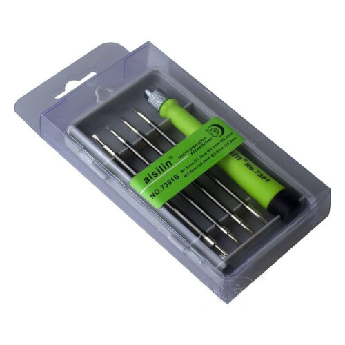 5 In 1 Micro Precise Set Household Repairing Hand Tool Kit Crv Mini Magnetic