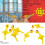 (1pcs)15pcs Catapult Turkey Funny Chick Launch Slingshot Novelty Decompression Toy 2