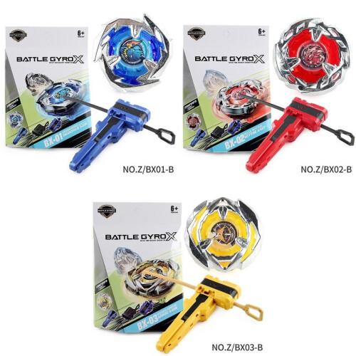 (BX02)Kinder Bx01 Serie Mode Kreisel mit Werfer Kinder Weihnachtsgeschenke Kreisel Spielzeug 1
