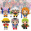 (Robin,493pcs)One Piece Micro Diamond Luffy Robin Nami Chopper Zoro Usopp Building Blocks 12