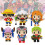 (Robin,493pcs)One Piece Micro Diamond Luffy Robin Nami Chopper Zoro Usopp Building Blocks 11