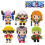(Robin,493pcs)One Piece Micro Diamond Luffy Robin Nami Chopper Zoro Usopp Building Blocks 15