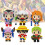 (Robin,493pcs)One Piece Micro Diamond Luffy Robin Nami Chopper Zoro Usopp Building Blocks 2