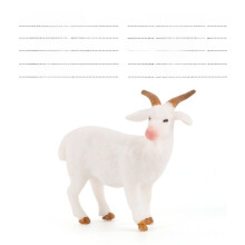 (Goat)Decoração de mesa de areia para mesa fazenda e rancho modelo animal pequeno galinha ganso