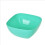 (Blue) Grade Food Plastic Square Fruit Bowl Salad Bowl Snack Candy Tools Tray Kitchen 1
