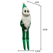(Style D)Christmas Grinch Doll Suffed Plush Toy Dressed Elf Ornament For Home Decor Gift