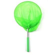(Green)Kids Extendable Telescopic Handle Fishing Bug Butterfly Catching Bugs Mesh Net