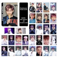 (Rap Monster 03)Bts Jung Kook Kim Tae Hyung Jimin Min Yoon Gi Character Pattern 30pcs Cards