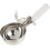 Ice Cream Scoop with Ergonomic Plastic Handle White Heavy Duty Disher for Consistent Portion Control 2