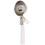 Ice Cream Scoop with Ergonomic Plastic Handle White Heavy Duty Disher for Consistent Portion Control 1
