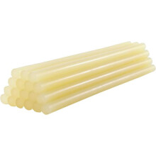 Hot Melt Glue Gun with Glue Sticks, Dual Temperature for Crafts, Wood, Metal, Plastic, Yellow and White
