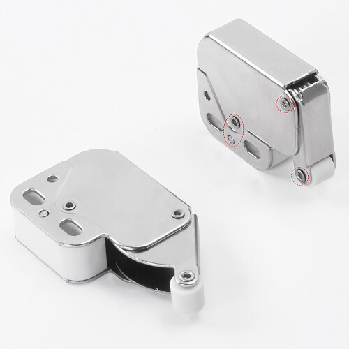 Push to Open Cabinet Latch Touch Release Drawer Catch Handle Design for Doors and Drawers 2