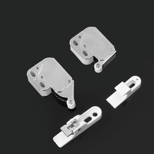 Push to Open Cabinet Latch Touch Release Drawer Catch Handle Design for Doors and Drawers 1