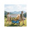 90-litre festive wheeled trolley, foldable camping cart with adjustable handle, blue 2