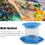 Portable Round Makeup Brush Scrubber 1