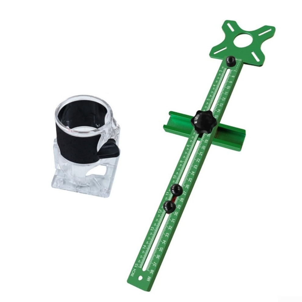4In1 Adjustable Router Circle Jig For Woodworking, Aluminum Alloy Template For Precise Circular Cuts 9169991219554