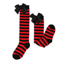 (StyleH)Halloween Niñas Arco Sobre la Rodilla Calcetines Moda Varios Colores Lindos Niños Regalos