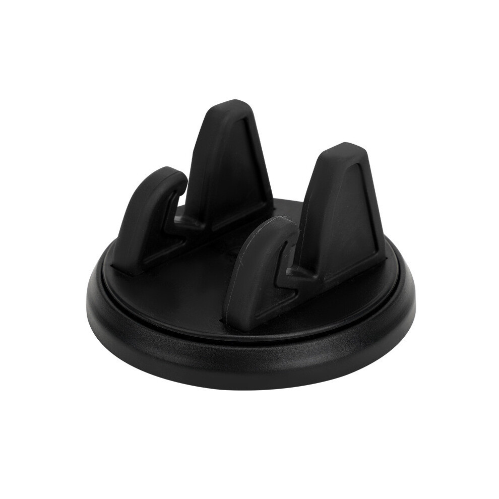 (Black) Dashboard Phone Car Bracket Swiveling Head Secure Device Management Navigation Black 694038119805