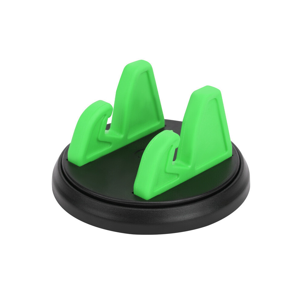 (Green) Dashboard Phone Car Bracket Swiveling Head Secure Device Management Navigation Green 696711521653