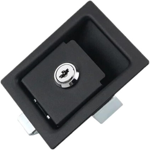 Industrial Panel Lock Black Iron Secure Cabinet Lock for Distribution Boxes Replacement Body 2