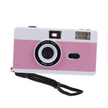 Vintage 35mm Film Camera with Builtin Flash, Easy Film Loading, Durable Reusable Design for Travel