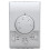 Thermostat Controller for Central Air Conditioning, 110220V Dual Mode Heating Cooling Switch White 1