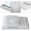 Thermostat Controller for Central Air Conditioning, 110220V Dual Mode Heating Cooling Switch White 5