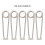 5pcs Outboard Torsion Springs Iron 21