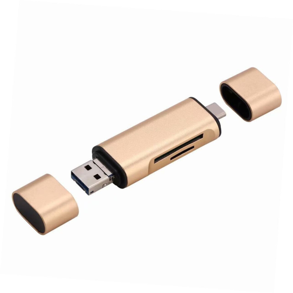Usb C And Micro Usb Otg Card Reader Adapter, Dual Interface, Speed Transfer For Laptop And Android 9771547198918