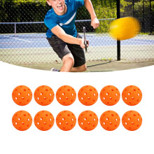 Outdoor Pickleball Set 12 Balls 40 Holes