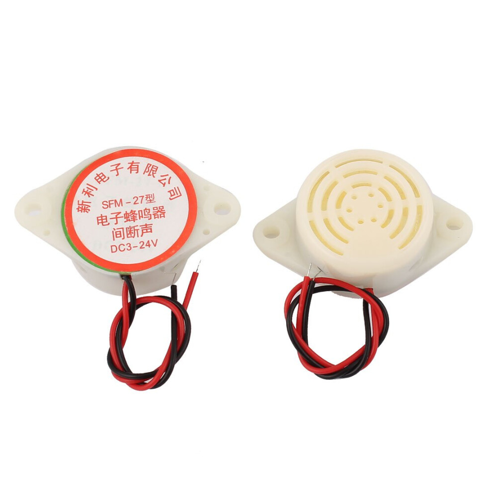 Electronic Buzzer Alarm Sounder Dc 324V Loud 90Db Alert For Security And Industrial Use 2Pcs 9169991220130