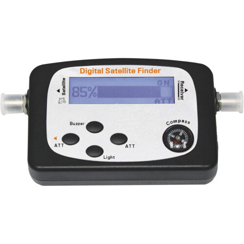 Satellite Signal Meter with LCD Display for Precision Dish Alignment and Wide Compatibility 2
