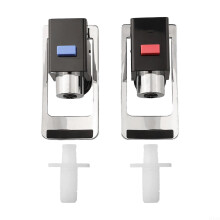 Water Dispenser Spigot Set with Child Safety Lock, Dual Hot Cold Faucets for Home and Office