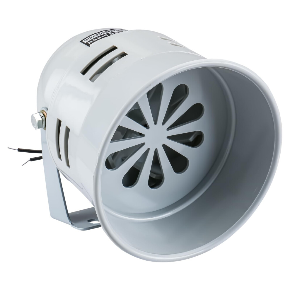 Industrial Alarm Siren Dc12v 110Db Loud Buzzer Grey Ms290 Bolt Mount For Machinery 9169991220246