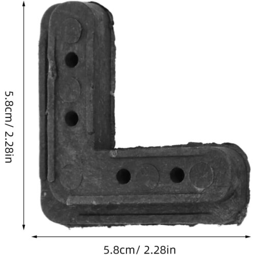 10pcs Window Screen Frame Corner Brackets Plastic Connectors for Easy 90 Installation and Secure Fit 1
