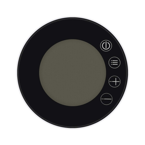 Smart WiFi Thermostat with LCD Touchscreen, App and Voice Control, 8Day Programmable, Black