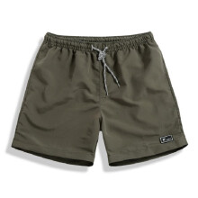 (Armygreen,Tag3XL=US XL)Pantalones cortos informales sueltos para hombre para correr fitness playa secado rápido
