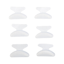 Almohadillas nasales de silicona de 2,8 mm 50 pares antideslizantes