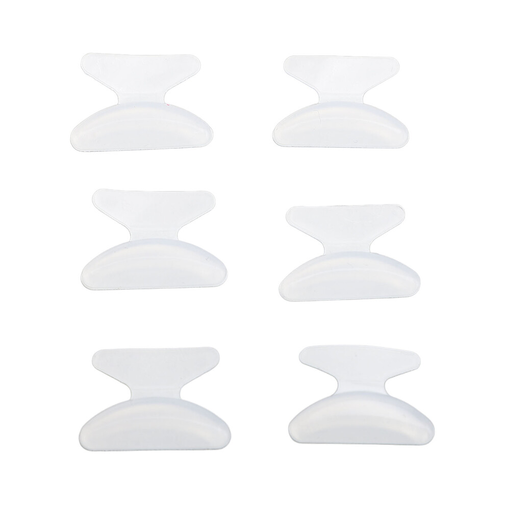 50 Pairs 2.8mm Silicone Anti-Slip Eyeglasses Nose Pads Replacement