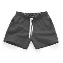 (Black,M)Hombres Tabla de Natación Pantalones Cortos Bañador Traje de Baño Playa Verano Ropa Pantalón