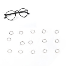 300 Stück 1,4 mm Unterlegscheiben für Brillenschrauben aus Legierung