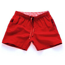(Red,M)Hombres Tabla de Natación Pantalones Cortos Bañador Traje de Baño Playa Verano Ropa Pantalón