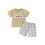 (18-24 Months, Khaki) Καλοκαιρινά ρούχα για καρό σορτς. 1