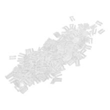200 piezas de fundas transparentes para monturas sin marco 1.5x0.8x7.0mm